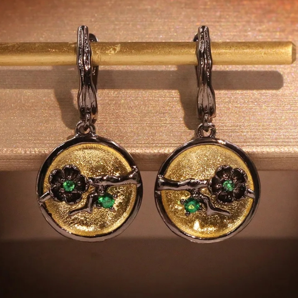 Tree branch earrings